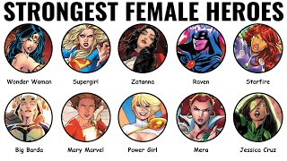 The Most Powerful Female DC Characters Explained in 18 Minutes