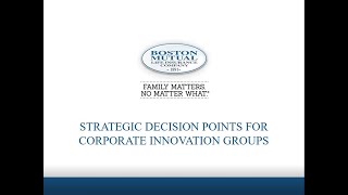Strategic Decision Points for Corporate Innovation
