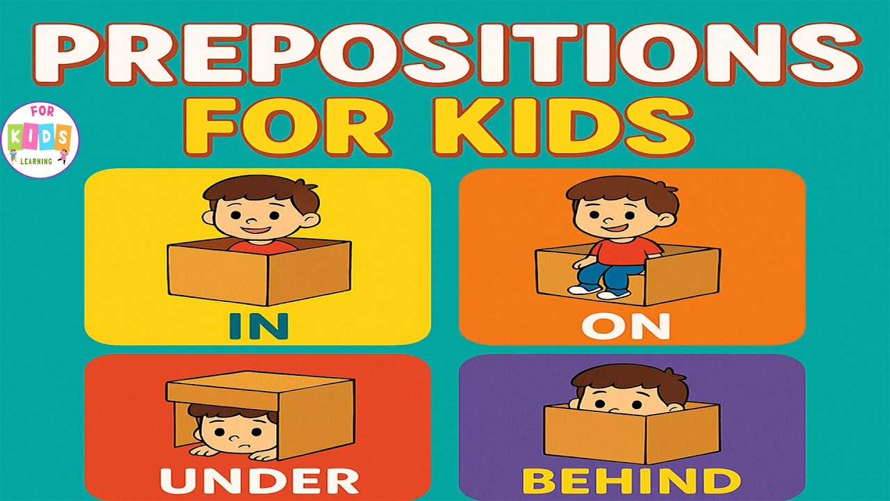 Learn Prepositions For Kids Fun English Grammar Lesson