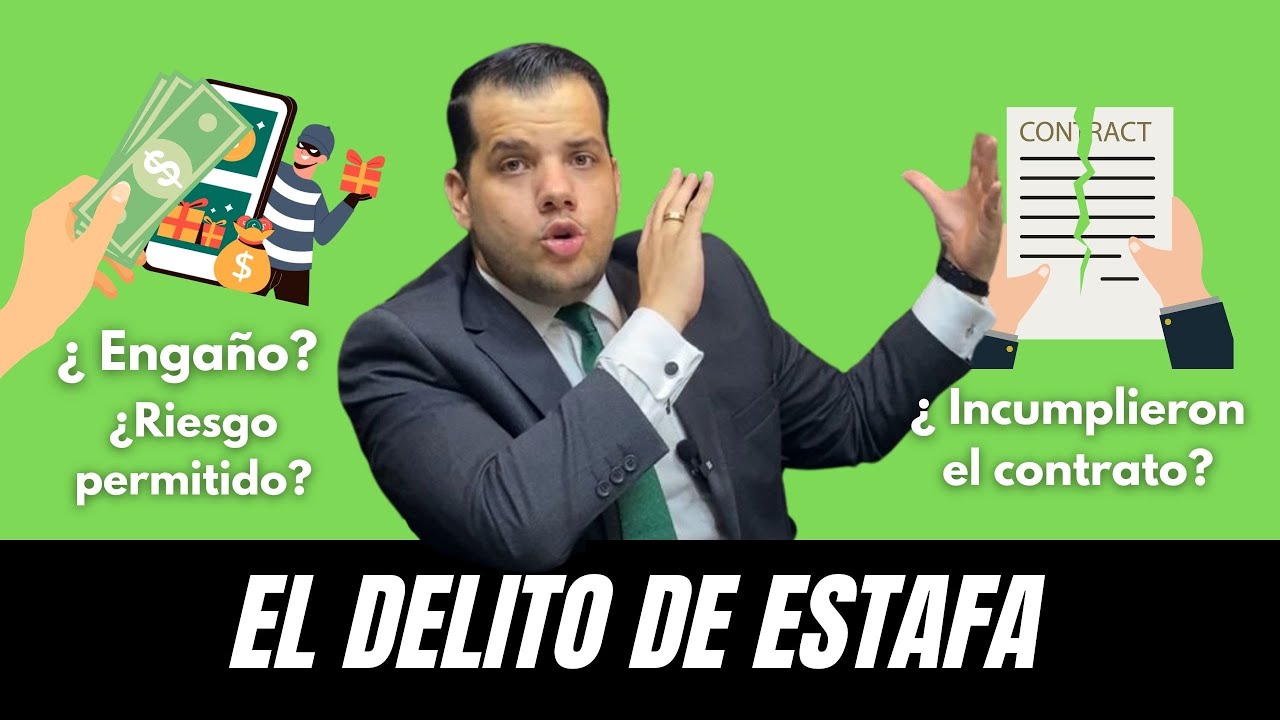 El Delito De Estafa | Santiago Trespalacios - YouTube