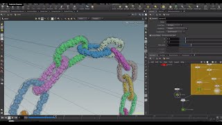 Houdini - Fast chain simulations