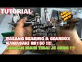 TUTORIAL 8 | CARA PASANG GEAR BOX & BEARING KAWASAKI RR150 | TENTUKAN SAIZ BEARING  & CODE OIL SEAL|