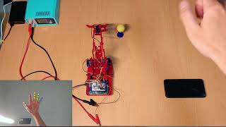 Gesture control Robot Arm MediaPipe MeArm