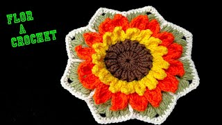 ‼️GREAT‼️ Giant FLOWER to crochet step by step