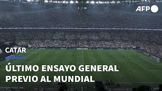 Catar celebra el ensayo general del Mundial con la inauguración del estadio Lusail | AFP