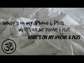 What's on my iPhone 6 Plus // Camila Robledo