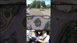 Spiral Roundabouts. Follow the paint and not your intuition #learntodrive