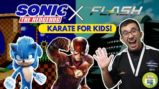 25 Minute Karate For Kids | Flash X Sonic The Hedgehog | Dojo Go (Week 67)