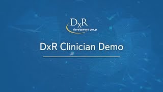 DxR Clinician v4 Demo