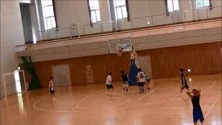 一橋大学男子バスケットボール部　福島合宿