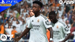 EA SPORTS FC™ 25, La Liga, El Clásico, Real Madrid Vs Barcelona Matchday 11, PS5™, 4K 60FPS