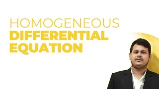 Homogeneous Differential Equations