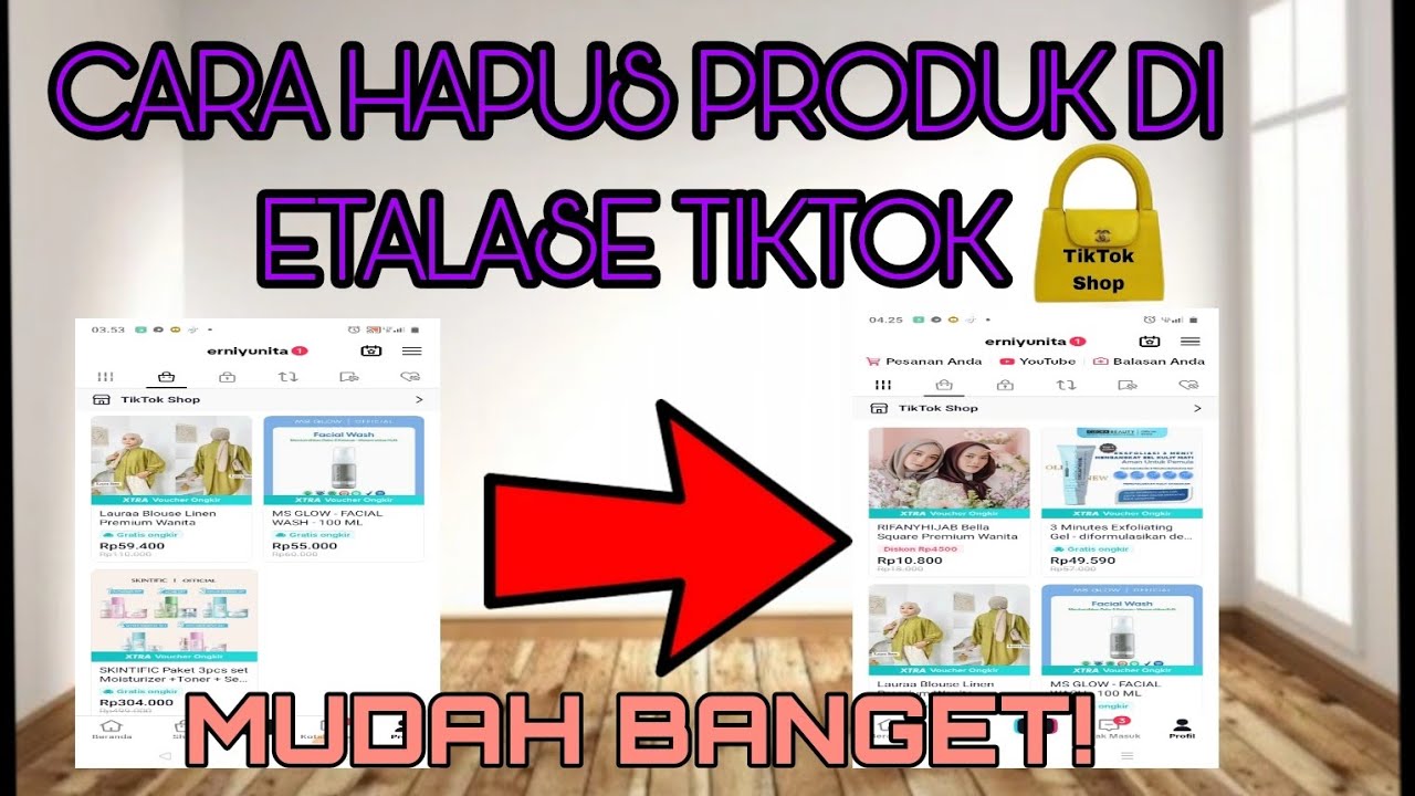 CARA HAPUS PRODUK DI ETALASE TIKTOK #tiktok #tiktokshop #tiktokvideo # ...