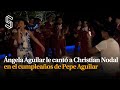 Ángela Aguilar le cantó a Christian Nodal en el cumpleaños de Pepe Aguilar: “Para el señor esposo”