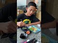 detik-detik enthul makan salmon mentah #gwsm