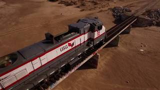 Flying Over The USG Narrow Gauge Railroad