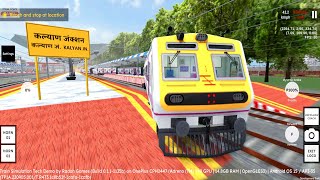 Mumbai Local Train Accident in RG Train Tech Demo Android Gameplay | Indian Train Simulator GAME 3D