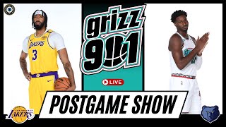 Late Night L's | Memphis Grizzlies @ Los Angeles Lakers Live Postgame Show | Grizz 901