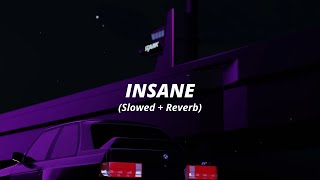 AP Dhillon - Insane Lofi Remix (Slowed+Reverb) | Gurinder Gill