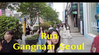 Virtual Short Run Gangnam Seoul South Korea 4K