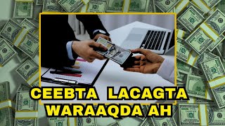 LACAGTA WARAAQDU MA AHAN LACAG SAX AH| XIDHIDHKA DOLARKA IYO SALIIDA