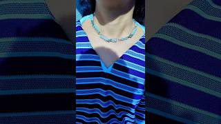 Diy necklace with 🧷 safety pin #viralshort #viralvideo #diy #safetypins #craftideas #explore #craft