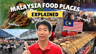 🇲🇾Food places in Malaysia EXPLAINED | Mamak, Kopitiam, Warung and more