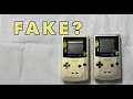 Fake Vs Real: Gold Silver Pikachu Edition Gameboy Color - Shells are cheaper than authentic Pokemon!