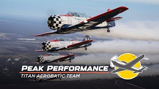 Peak Performance: TITAN Aerobatic Team