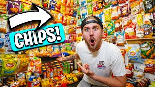 WE BOUGHT ALL THE CHIPS FROM WALMART!