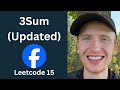 3Sum (Updated Solution) - Leetcode 15 - Two Pointers (Python)