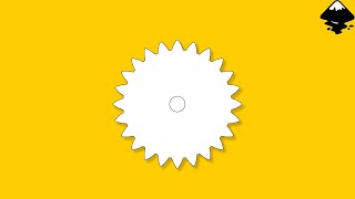 How to create a Gear Icon in Inkscape