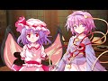 【短編】幕間・朝の身支度をさとりに甘えるレミリア【東方二次創作動画】