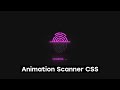 CSS Fingerprint Scanner Animation Effects | HTML CSS