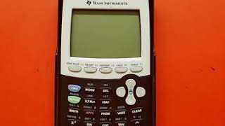 Graphing an absolute value equation using TI-84 plus calculator
