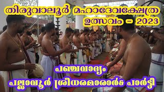 Thiruvaloor Mahadeva Temple Ulsavam-2023|തിരുവാലൂർ മഹാദേവ ക്ഷേത്ര  ഉൽസവം-2023|പഞ്ചവാദ്യം