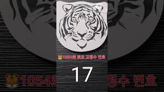 🐯1054회 로또 강력💥고정수 번호 공유~♡ ➡️ [1등 가즈아‼️]