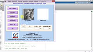 Image Compression Using Image Processing Matlab Code