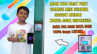 CARA BUAT FREE ENERGI CHARGE SENDIRI DENGAN MUDAH