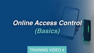 Introduction to Access Control Training - Online Access Control (Basics): Part 4
