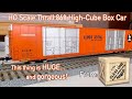 Review of the new HO scale Class One Model Works 86ft High-Cube Box Car