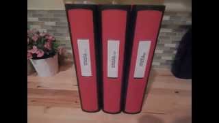 Manuals & Warranties Binders