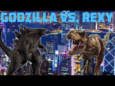 Godzilla Vs. Rexy (Jurassic World(Monsterverse Edit) - YouTube