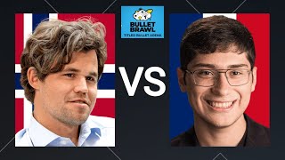 Magnus Carlsen vs Alireza Firouzja | Titled Bullet Arena | January 18, 2025 | chesscom