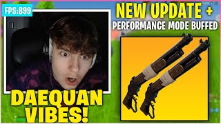 CLIX React & Uses NEW LEVER ACTION SHOTGUN & TRYS NEW BUFFED Performance Mode In Fortnite!