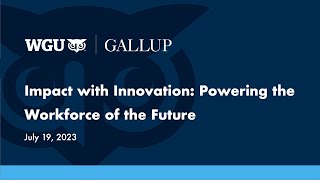 Impact with Innovation - Event Overview