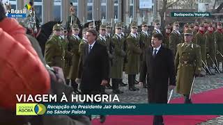 #AoVivo: Recepção oficial ao Presidente Jair Bolsonaro na Hungria