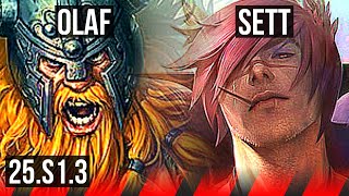 OLAF vs SETT (TOP) | 800+ games | KR Diamond | 25.S1.3