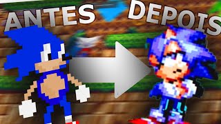 RECRIARAM O PRIMEIRO FAN GAME DO SONIC