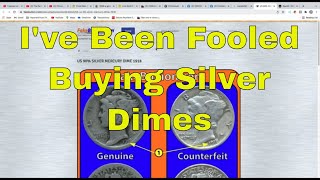 You Can Be Duped When Buying 90% Silver Dimes!! Worse Than Counterfeit